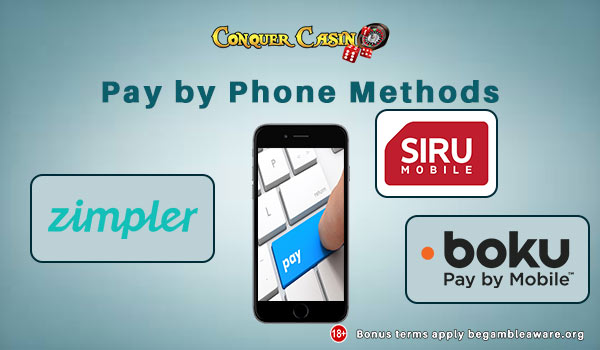 Top 3 Pay by Phone Deposit Methods