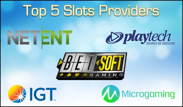 Top 5 Slots Providers
